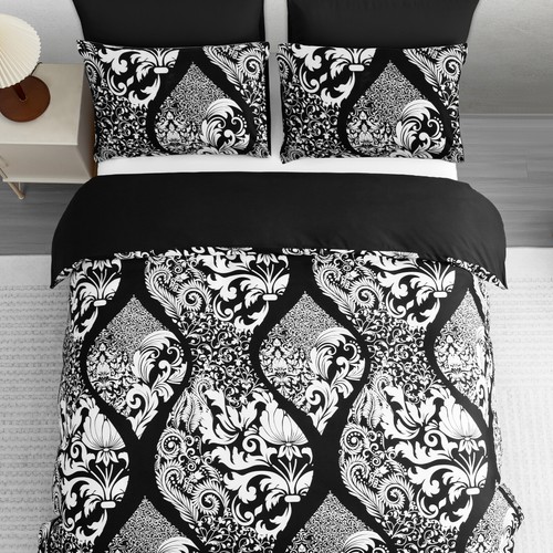 Duvet Cover Set Reversible King Size Duvet Cover Bedding Set Single Double King - Picture 147 of 544