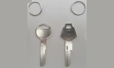 2 USA MADE KEY BLANKS! FITS MOPAR CHRYSLER DODGE PLYMOUTH PICKUP WAGON ETC