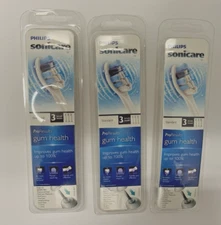 Philips Sonicare ProResults Gum Health Replacement Heads HX9033 Lot of 3
