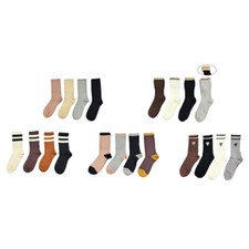 12 DAMEN WINTER HALBBEIN SOCKEN GEMUSTERT MIX WÄHLBAR