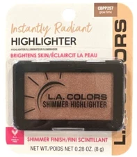 L.A. Colors Shimmer Highlighter Instantly Radiant CBPP257 GLOW TIME Brightening
