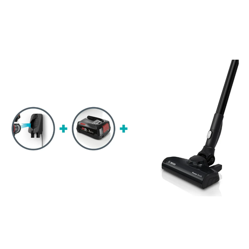 Bosch BBS611LAG Series 6 Cordless Upright Vacuum Cleaner, 18V (2.5 Ah), 0.3 l - Picture 6 of 7