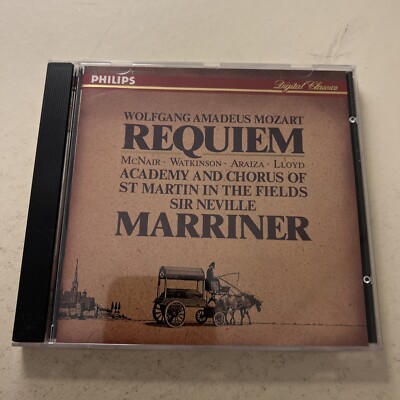 Mozart Requiem, K.626 by Neville Marriner (CD, 1991) | eBay