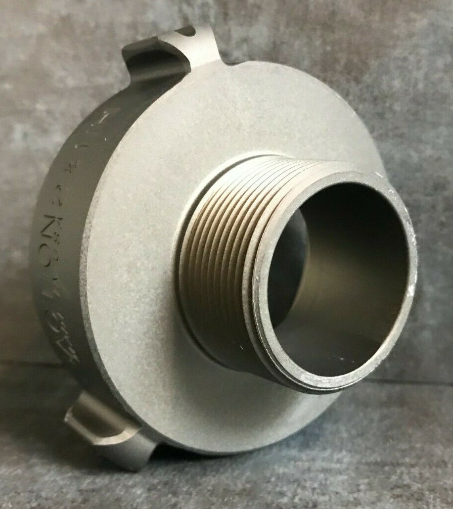 Adaptateur De Tuyau D'incendie En Aluminium Action Coupling - 3" F.NST X 3" M.NPT, Neuf
