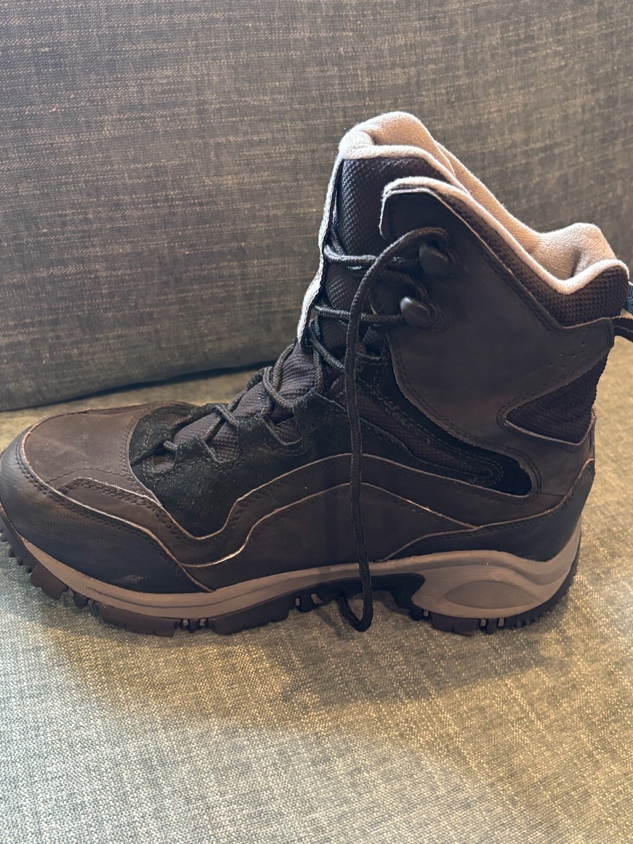 Columbia Men\'s Black and Brown Waterproof Techlite Hiking/Snow Boots Sz 9 Columbia Techlite Men main image 2