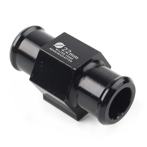 22mm Water Temperature Joint Pipe Gauge Meter Radiator Sensor Hose Adapter Black - Picture 3 of 10