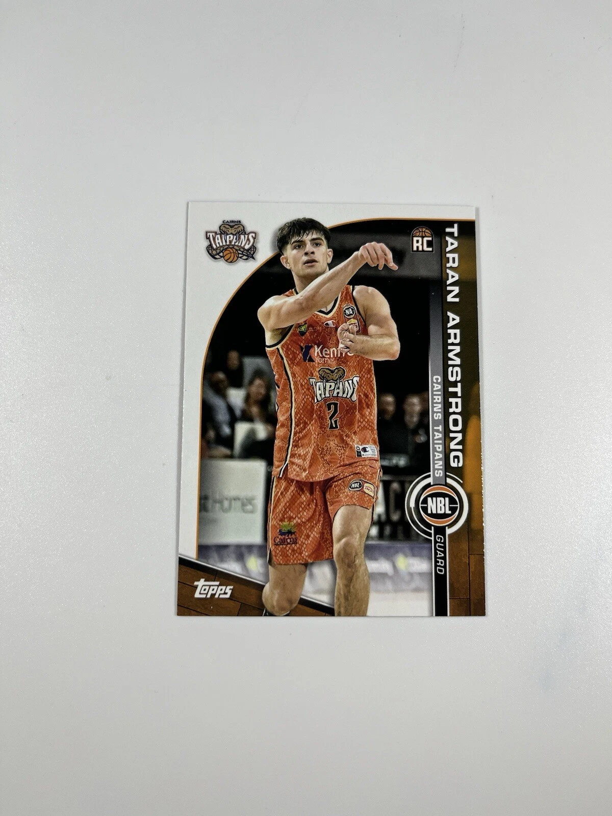 Taran Armstrong trading card