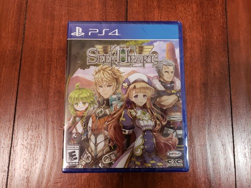 Jeu PS4 Seek Hearts - Limited Run Games Édition #351 - NEUF SOUS BLISTER Scellé Avec Carte Art