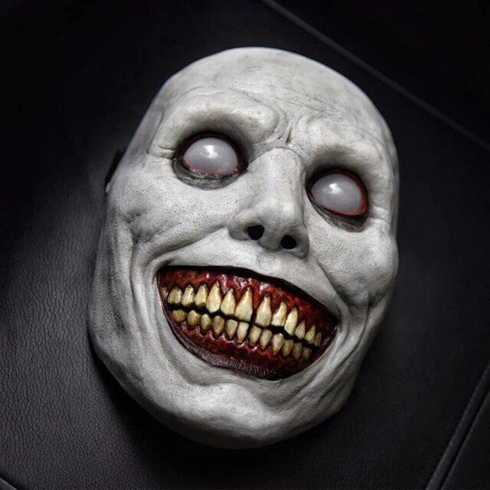 Halloween Scary Mask Smiling Devil Horror Cosplay Costume Party