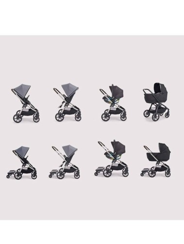 Cochecito individual Baby Jogger City Sights pizarra oscura - Imagen 4 de 8