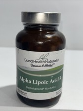 Alpha Lipoic Acid R 60 Caps, Sealed, Damaged Label