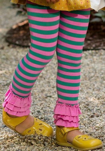 NWT MATILDA JANE 4 Make Believe TAKE ME HOME RUFFLED LEGGINGS - Picture 4 of 4