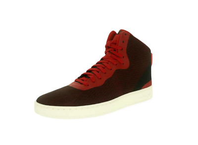 Nike Men's NSW PRO Stepper Hi Top Fabric Fashion Shoes Gym Red / White Size 10