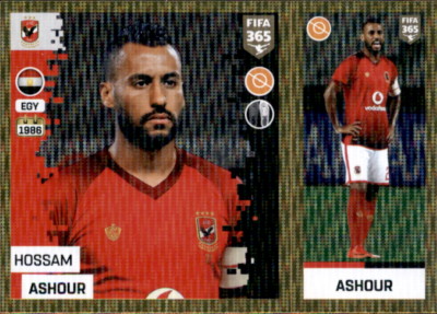 Panini FIFA365 2019 - Sticker 360 a/b - Hossam Ashour - Al Ahly SC