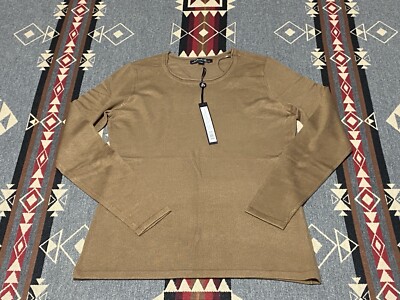 Charlie B Sweater Women s Camel S Pullover Rayon/Nylon NWT C2192-497A T81