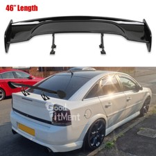 46" Adjustable Gloss Rear Boot Trunk Spoiler Wing GT Style For Vauxhall Vectra
