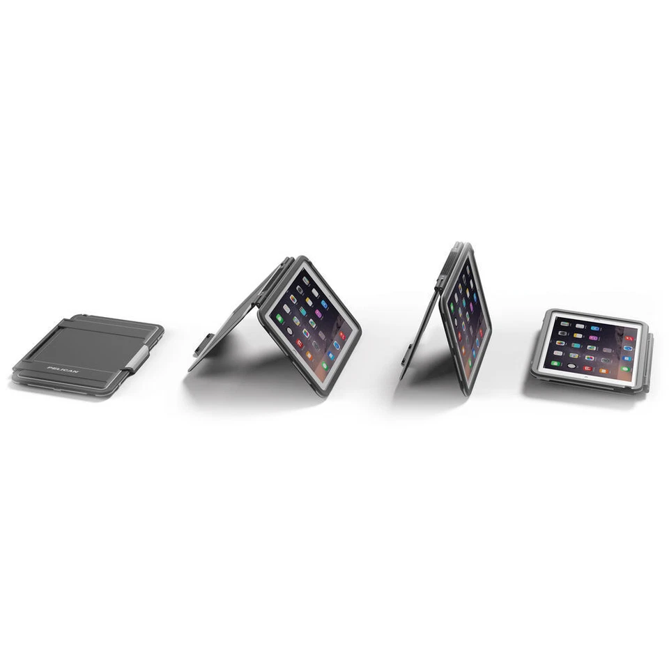 Pelican ProGear Vault Series Case for iPad Mini 1/2/3 Gray MIL-STD IPX4/IPX5 - Image 2 of 4