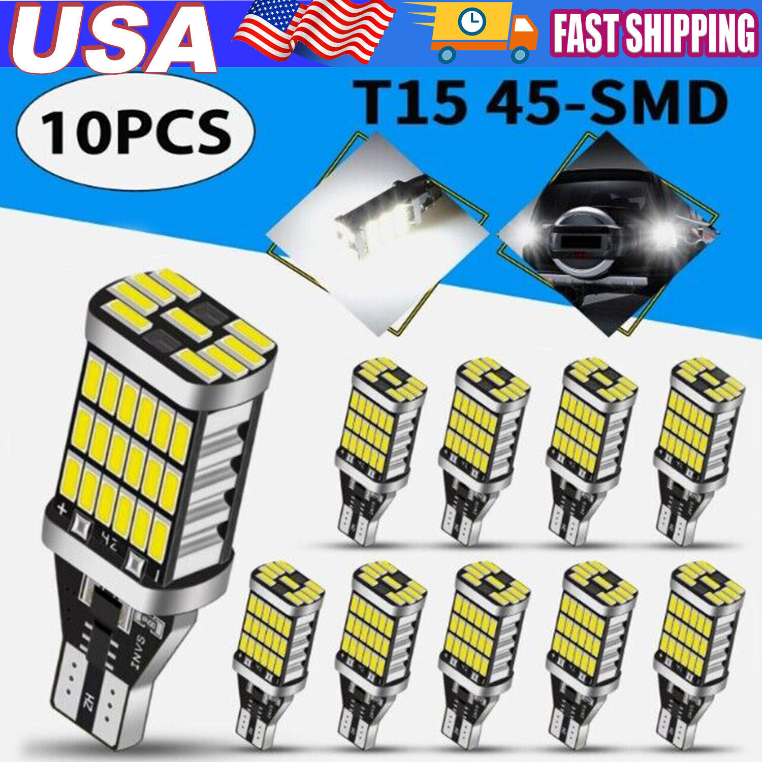 W16w 916 6000k Super Bright White
