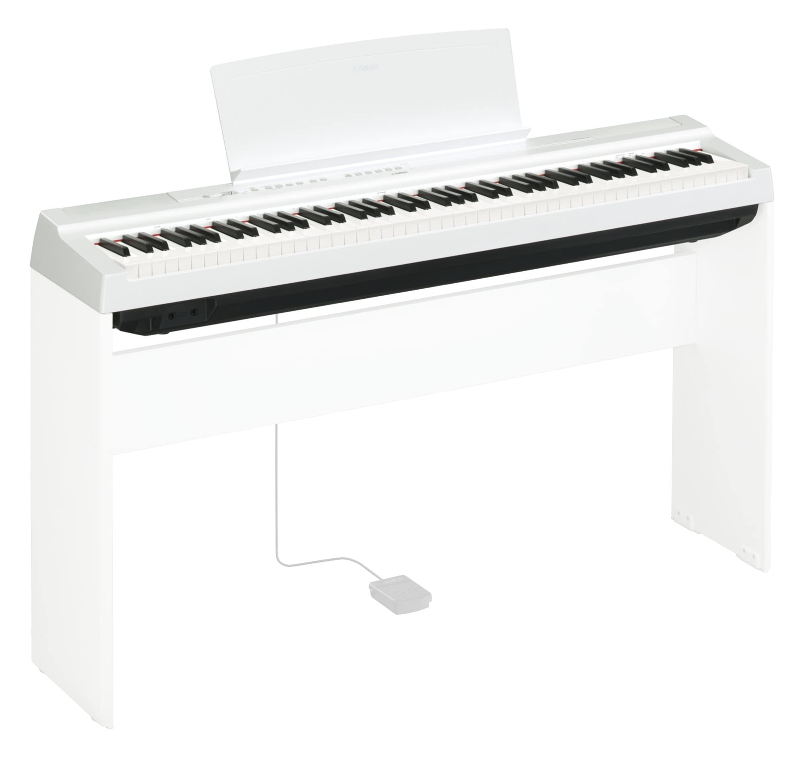 Yamaha P125aWH Stage Piano 88 Tasten Digitalpiano Pedal App Lautsprecher Weiß eBay