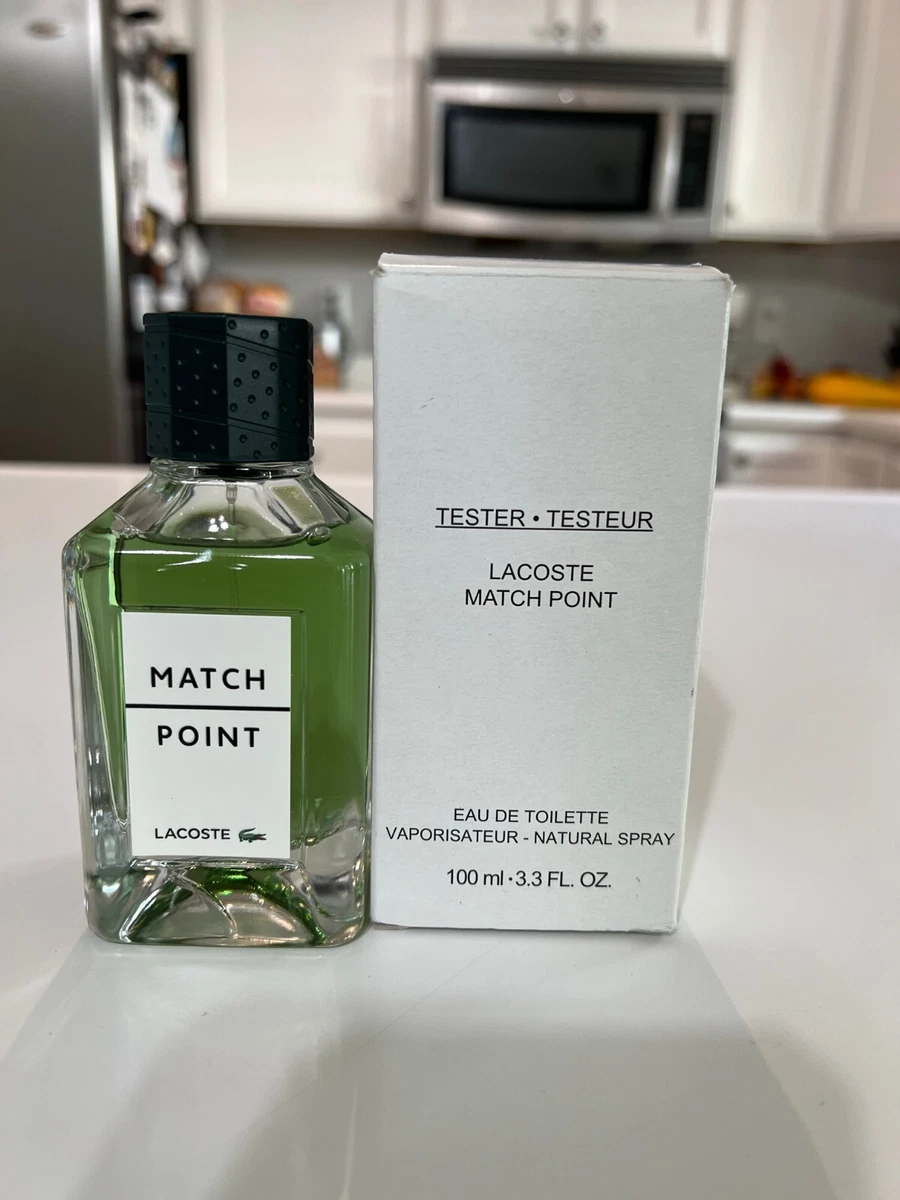 LACOSTE MATCH POINT by Lacoste 3.3 OZ COLOGNE NEW in Box for Men TESTER