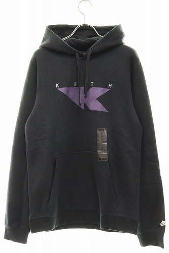 S Nike Kith Flight Hoodie Black - Gem 
