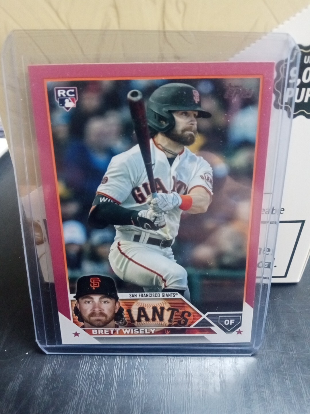 2023 Topps Update Series  Mother's Day US174 Brett Wisely /50 (RC) EL1 T