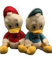 Huey And Dewey Plush Duck Tales 1986 Hasbro Disney vintage plushie Toys