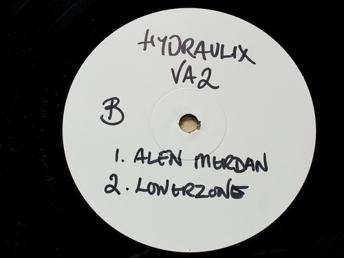 Hydraulix Various Artists 02/2022 White Label Vinyl 12" Single EP/Toni Alvarez - Picture 3 of 3