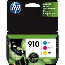 New Genuine HP 910 C/M/Y Ink Cartridges OfficeJet 8035, 8028 Exp. 12/2024