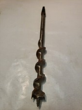 Vintage Dunlap 1/2โ Auger Bit Brace Drill Bit 10/16 Made In USA 8.25" In Length