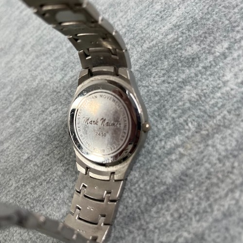 Mark Naimer Quartz Watch Stainless Steel Band White Dial - Picture 6 of 6