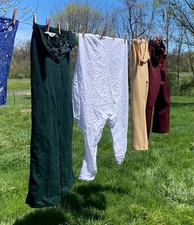 Vintage Clothing Lot Of 4 Retro Clothes Pieces Mixed