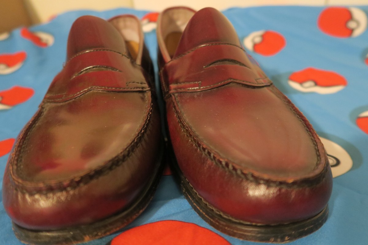 Vintage GH Bass Weejuns Larson Penny Loafers Mens Size 13 D 