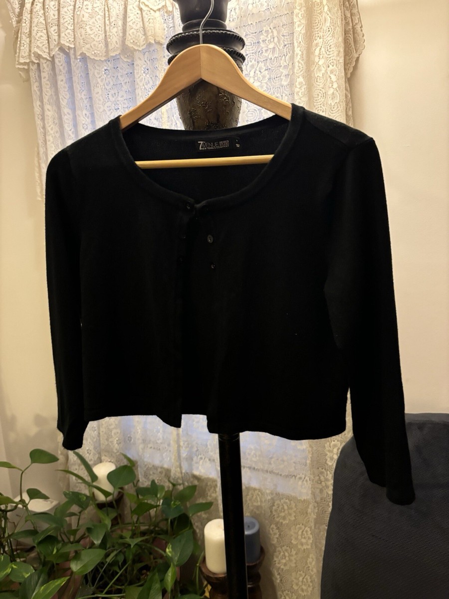 7th Avenue Design Studio For NY&CO Crop Cardigan View 2