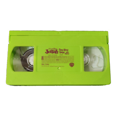Veggie Tales VHS Tape Jonah Sing Along Songs Tape Only Children's Video