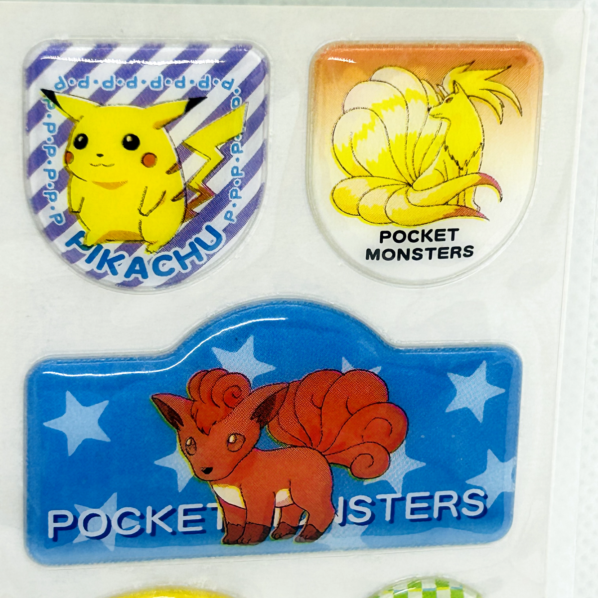 ぽぽっく Pokémon plump sticker Puchipuku Retro Pokemon Center TOMY Japan #2