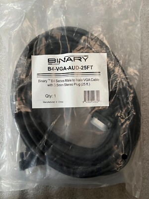 Binary B4-VGA- Aud 25 