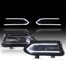 Headlamp Assembly For Dodge Charger 2015-2023 LED DRL Headlights Left&Right Side
