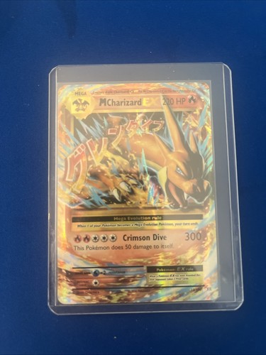 Pokémon TCG Holo Ultra Rare M Charizard EX 13/108 2016 Pokemon Card