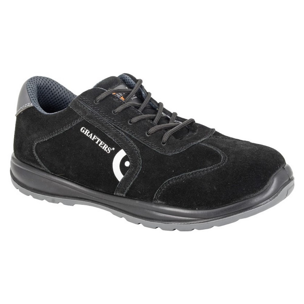 Grafters Zapatillas Deportivas de Seguridad de Ante para Hombre (DF4540)