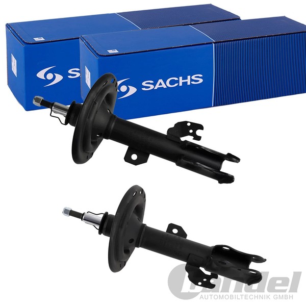 2X Sachs Gasdruck StoßDÄMpfer Vorne Passend FÜR Toyota Camry Links+Rechts-image
