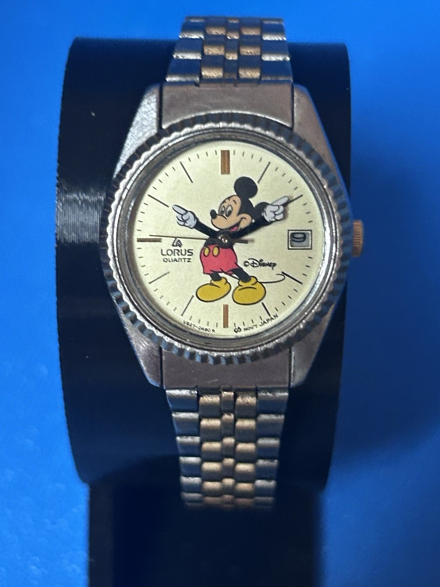 LORUS HONG KONG quarts DISNEY  VINTAGE AUTHENTIC WOMEN\'S WATCH NEW BATERY Accessories | Lorus Hong Kong Quarts Disney Vintage  main image 2