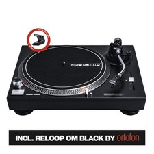 Reloop RP-1000 MK2 Giradischi x Dj a cinghia incluso testina+puntina OM Ortofon