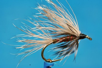 Fliegentom 3 Stück Brauner Fuchs Nassfliege
