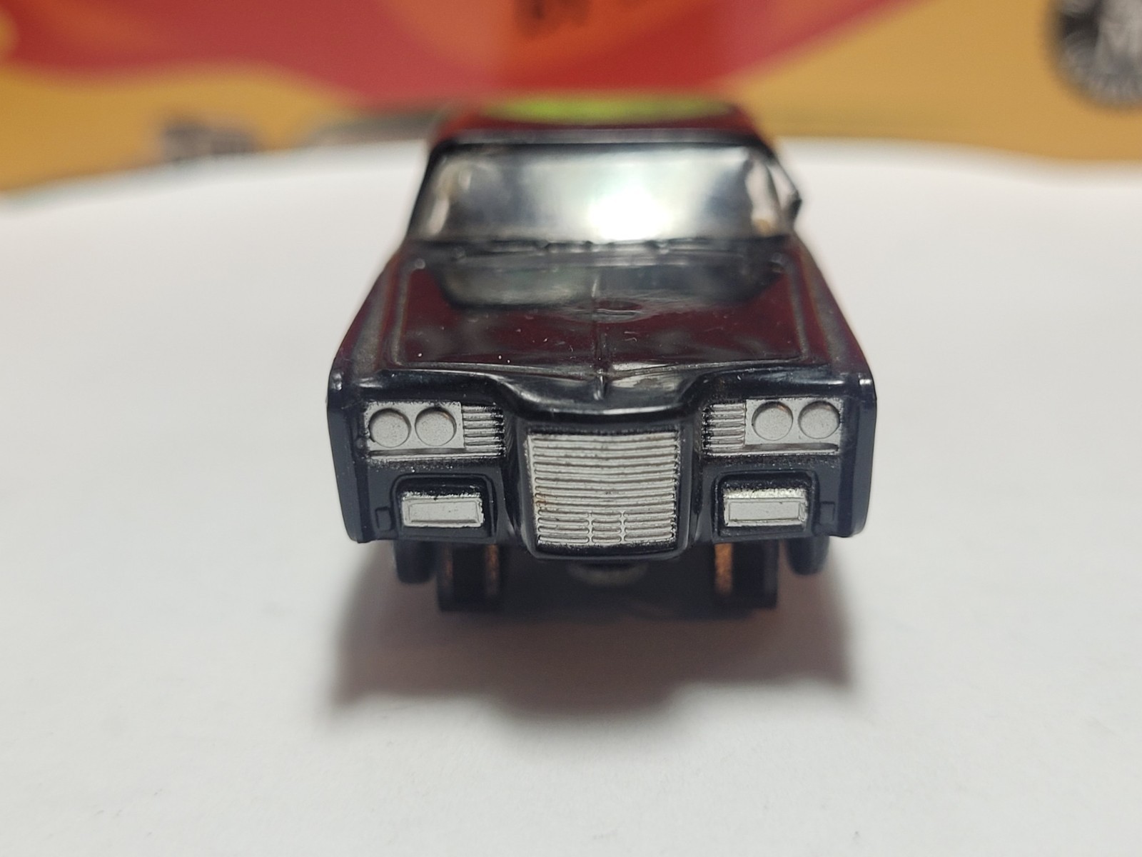 Vintage '60's Aurora Tjet Green Hornet Chrysler Imperia Slot Car  "Black Beauty"