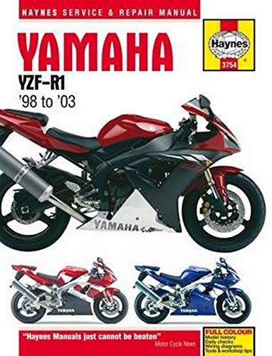 Yamaha YZF-R1 (98 - 03) Haynes Repair Manual (Paperback).by Haynes New**