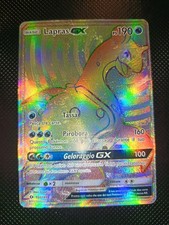 💫Carta Pokemon Lapras Gx Hyper Set Sole E Luna 151/149 Good++ Ita