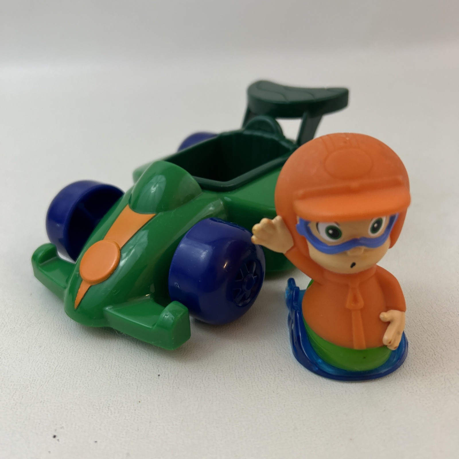 Bubble Guppies Green Streak Vehicle Green Nonny Nickelodeon 2012 Fisher Price