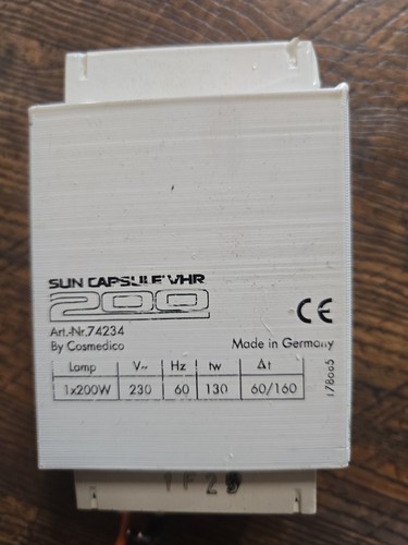 Sun Capsule Cyclone VHR 200 Ballast