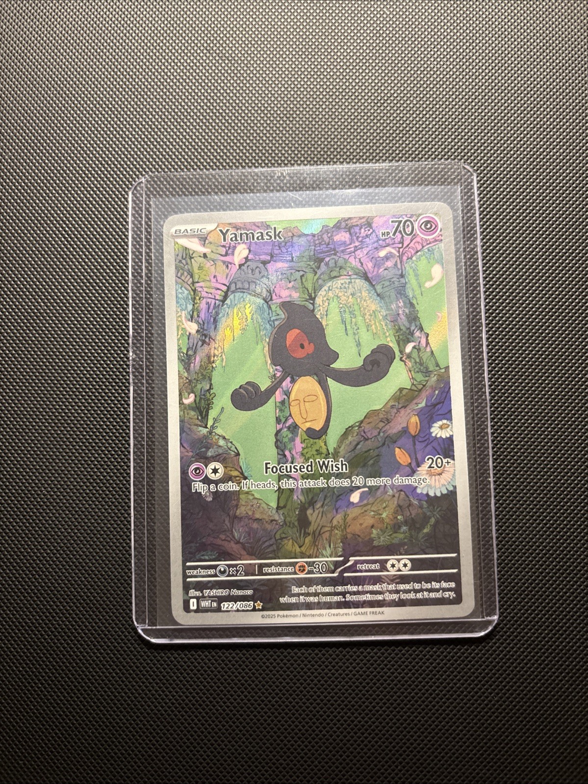 Yamask 122/86 Full Art Alternate White Flare Pokémon TCG Near Mint